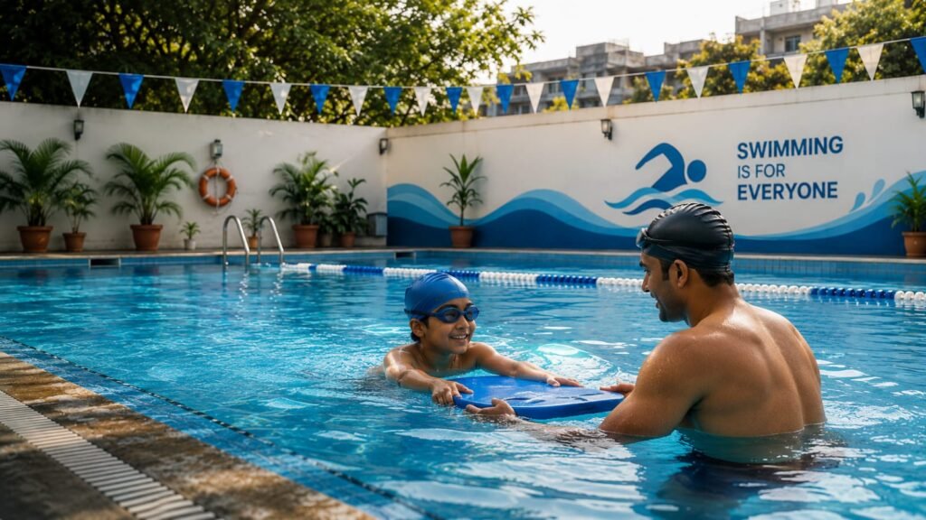 professional swimming coaching session at weswim aquatics